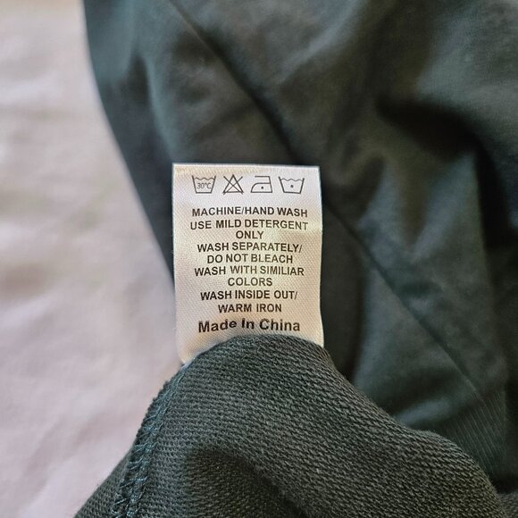 Halloween Sweatshirt Womens Small Green Spooky Season Embroidered Ghost Pumpkin - Picture 5 of 6